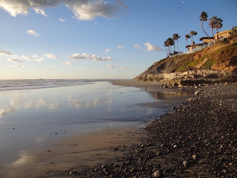Terramar Beach in Carlsbad in Late Fall